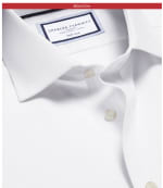 Chemise à tissage Westminster sans repassage - Blanc à 34,95€