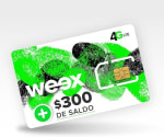 Chip SIM weex LTE con 5G por $151 | Oferta Amazon