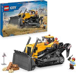 LEGO City Buldócer Amarillo Vehículo de Obra de Juguete para Construir por 35,69€