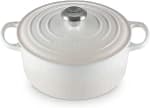 Braadpan Le Creuset Signature Rond Meringue 24 cm voor €170 bij Amazon