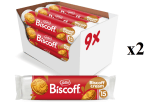 2 Packs de 9x150g de Lotus Biscoff Galletas Rellenas de Crema por 17.32€
