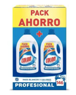 Detergente Líquido Colon Ropa Blanca y Color Pack 2 Unidades (146 Lavadas) por 16,99€