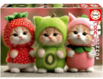 Educa - Puzzle Infantil de 200 Piezas | Gatitos Frutales | Medidas: 40 x 28 cm 5.99€
