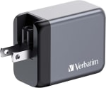 VERBATIM GNC-65 GaN-netlader 3-poorts 65W USB A/C voor €20,68 bij Amazon