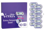 Gillette Venus Scheermesjes Deluxe Smooth Swirl - 10 Navulmesjes voor €26,60