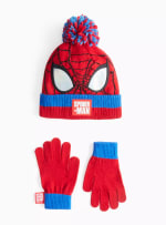 Update Deal: Spider-Man Character Print Gloves & Hat Set 6-9 years & 10-13 years /Blu