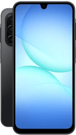 Samsung Galaxy A17 5G 128GB Black + 300gb unlimited calls and texts +, £0 upfront