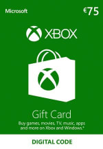 Tarjeta Regalo Xbox Live 75€ por 66.21€