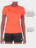 Joma Camiseta Manga Corta Mujer Running Gym por 5,95€