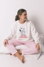 Pijama largo polar Snoopy Women'secret para Mujer por 6.79€