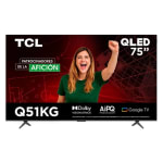 TCL 75" QLED 4K Smart TV por $7,259 | Walmart (Banamex MSI)