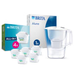 Jarra filtrante BRITA Aluna 2,4L con 5 filtros MAXTRA PRO por 27.44€