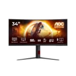 Monitor Gaming Ultraparonámico Curvo Aoc Cu34G4 34' por 228.90€