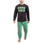 Pijama Micropolar Hombre 9216 Negro L por $5.990