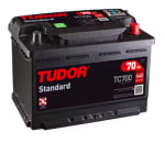 Tudor TC700 Batería Coche 70Ah 640A por 57,60€