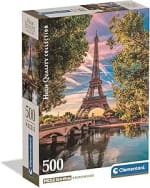 Puzzle Clementoni 500 Along The Seine Compact Box por 5.39€
