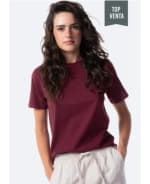Camiseta básica en color liso de mujer TEX BASIC por 3.99€.