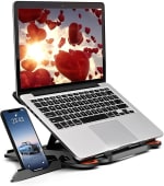 Base Ajustable Laptop 8 Ángulos 360° por $223 | Amazon