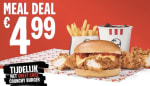 Sweet chili menu voor €4,99 bij KFC
