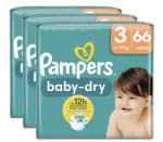 Pampers - Baby Dry - Maat 3 - Maandbox - 198 stuks voor €27,95 bij Ibood
