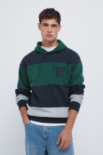 Springfield Sudadera Capucha Cortes por 12,99€