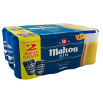 Mahou Cerveza sin alcohol pack de 12 latas de 33 cl por 7.18€