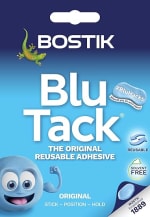 Bostik Blu Tack Blue – Multipurpose Reusable Adhesive – £1 (Amazon UK)