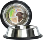 Plato Acero Inoxidable para Perro 8 oz por $27 | Amazon