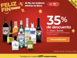 35% de descuento en Vinos y Licores | Chedraui