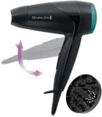 Remington Secador de Pelo Pequeño Compacto 2000W, Plegable por 11.40€