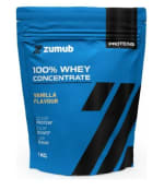 Zumub 100% Whey Concentrado varios sabores 1kg por 16,19€ y 2Kg por 30,50€ + regalo