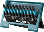 Makita Impact Black Bit-Set 10-delig E-12011 Bitset voor €9,99 bij Amazon