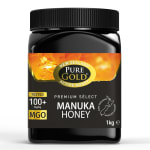 PURE GOLD Miel de Manuka Premium Select 100+ MGO 1 kg por 12.99€
