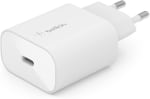 Cargador de pared Belkin USB-C PD 3.0 PPS de 25 W por 9,99€