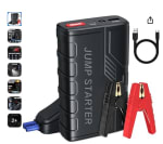 Booster Batterie Voiture Portable Momowin Jump Starter 1500A, Jusqu'à 7,0L à 19,34€