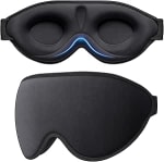 100% Light Blocking Sleep Masks for Men & Women-Zero Eye Pressure Mask for Sleeping-