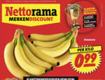 1 kilo bananen voor €0,99