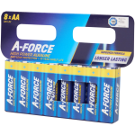 A-Force High Power Alkaline batterijen AA 8 stuks voor €0,99 bij de Action