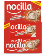3 Packs de 6 unidades de Barrita de galleta rellena Cookies & Cream Nocilla a 4.82€