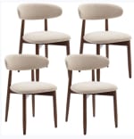 Lot de 4 chaises COLAMY de salle à manger à 279,99€