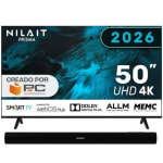 TV Nilait Prisma 50UD7004SWOS 50" + Harmony Sound Barra sonido 30W por 258.99€