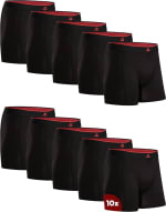10-Pack DANISH ENDURANCE Bamboe Boxershorts voor €58,95 bij Amazon