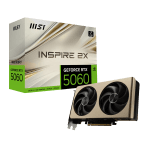 Tarjeta Gráfica MSI GeForce RTX 5060 8G INSPIRE 2X por 283,41€
