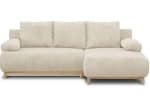 Canapé d'angle convertible 3 places Canapé MIKA - Beige à 706,74€