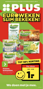 Euro weken: veel artikelen voor €1 bij PLUS