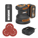 Worx Cordless Rotary Orbital Sander with 4.0Ah Battery & Charger for £99.99
