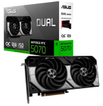 Tarjeta ASUS RTX 5070 OC 12GB 192-bit GDDR7 por $11,999 | DDTech
