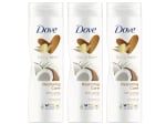 Dove Body Love Loción Corporal Hidratante Restoring Care 3x 400ml por 13,29€