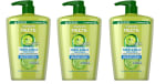 3 Botes de Garnier Fructis Shampoo Frueza & Brillo XXL de 1L por 13.5€