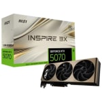 MSI GeForce RTX 5070 INSPIRE 3X OC 12GB GDDR7 por 589,90€